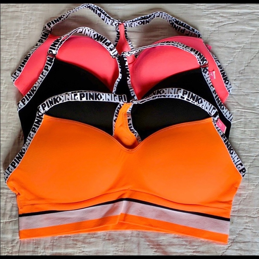 PINK Victoria’s Secret Push Up Bras